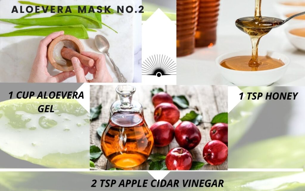 DIY Aloe Vera Masks NO 2
