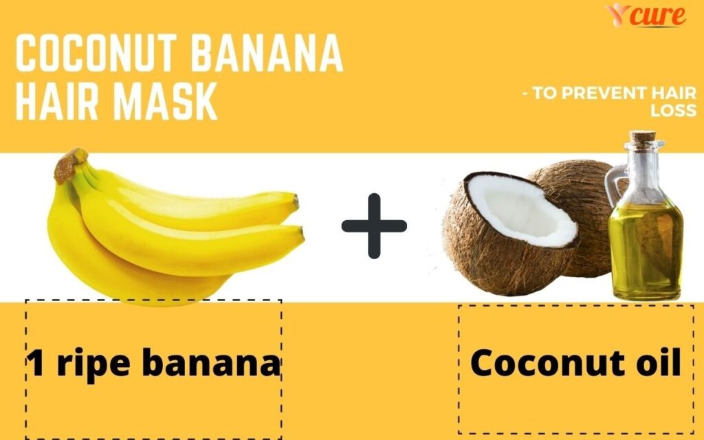 Coconut Banana Hair mask