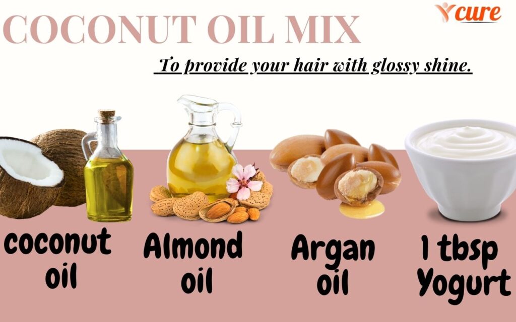 Coconut Oil Mix  hair masks