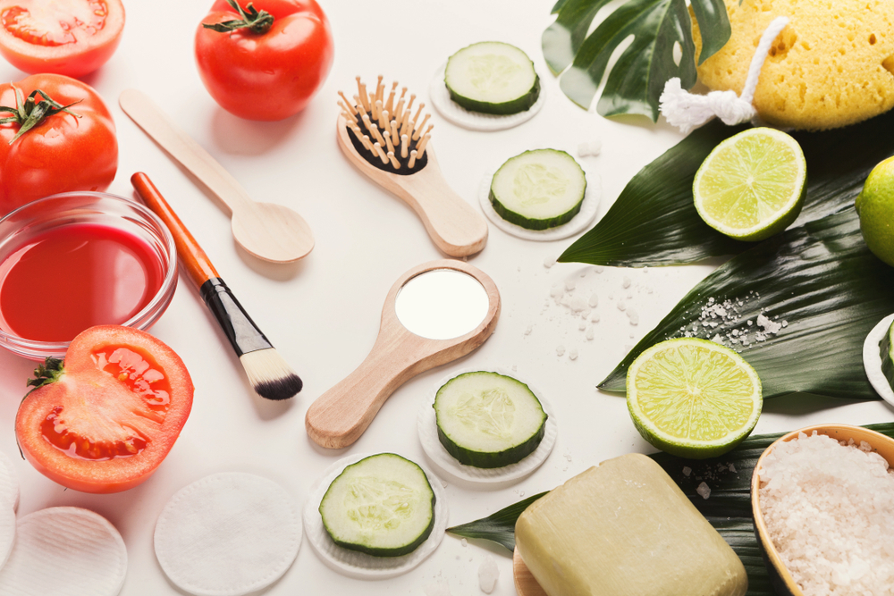 Cucumber and Tomato Face Mask