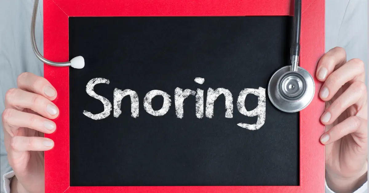 Snoring health risks