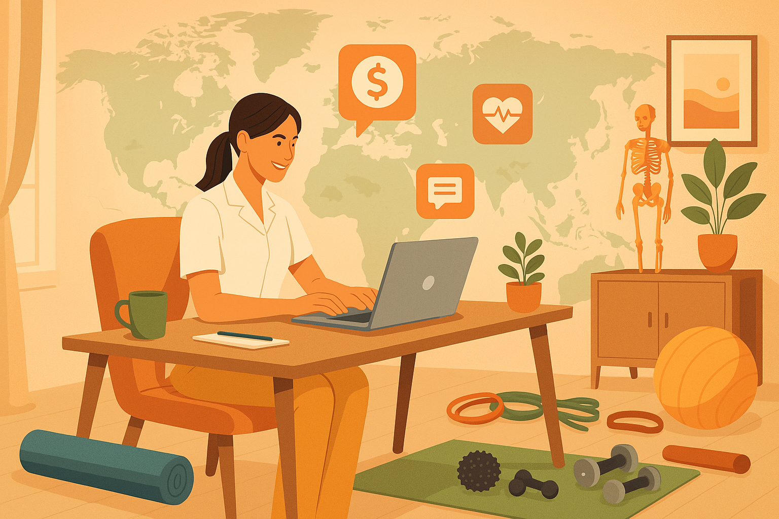 earn from home physiotherapist