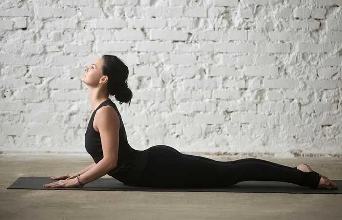 cobra pose- bhujangasana