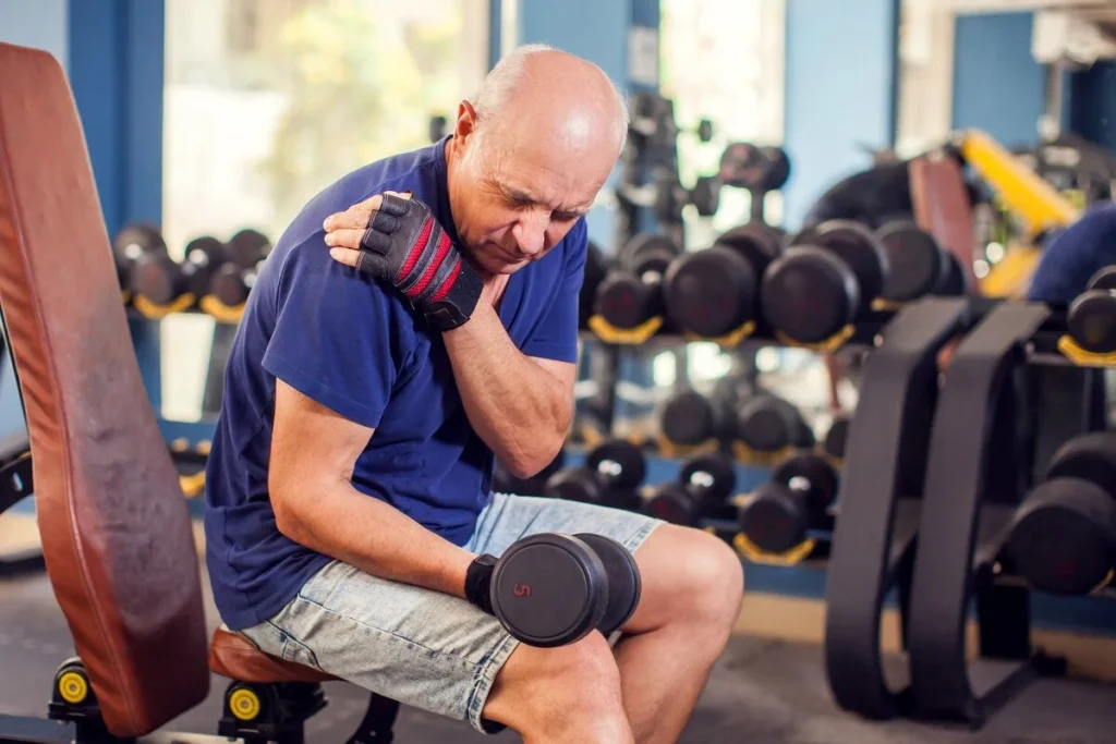 neck pain from weightlifting