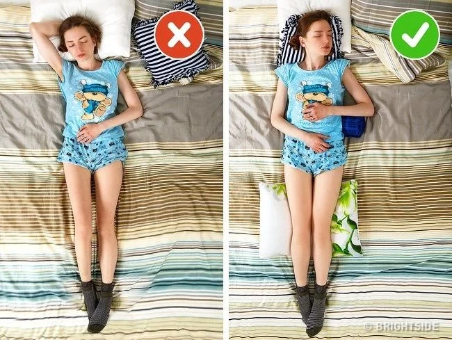 supine sleeping
sleeping on back