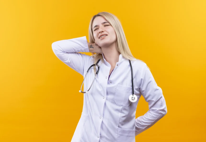 neck pain in dentists