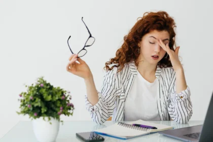 headache with eye pain