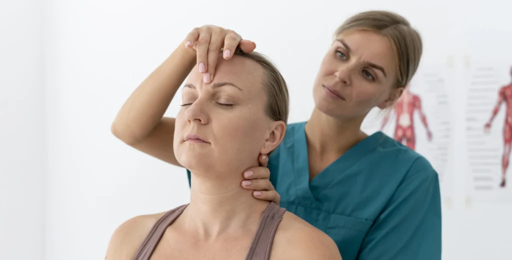 physiotherapy treatment for sinus headache- manual therapy for headache relief