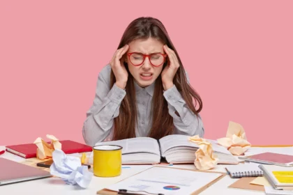 headache after reading for long time