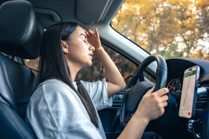 headache after driving long hours