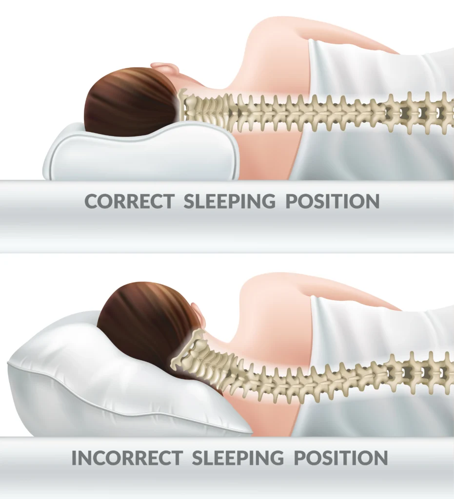best sleeping position for shoulder pain
