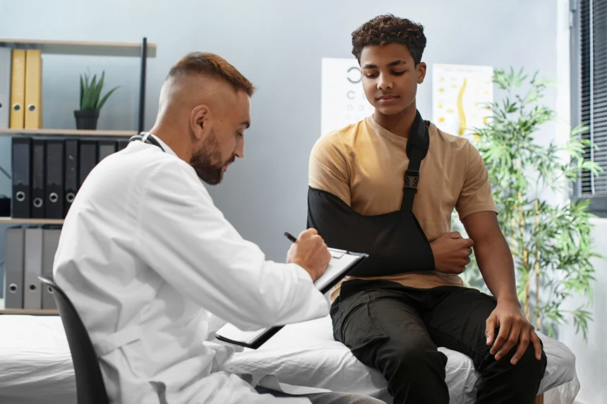 shoulder fracture treatment without surgery