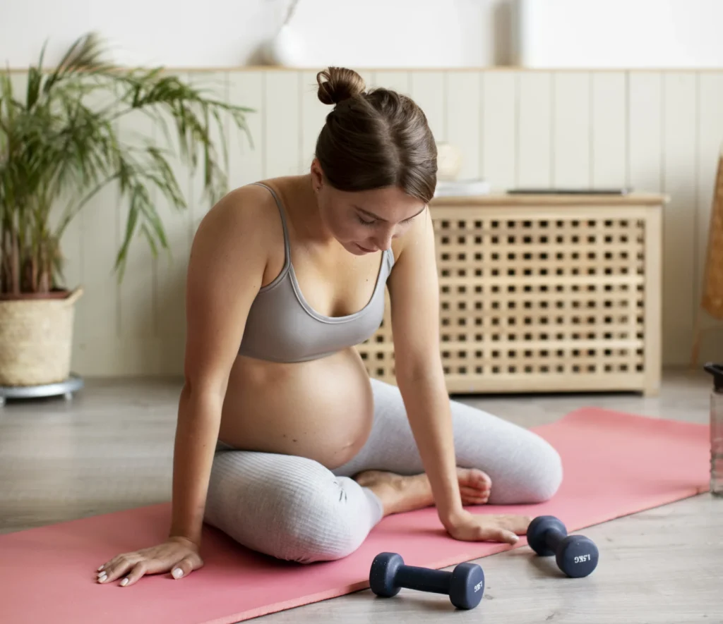signs of overexercising during pregnancy