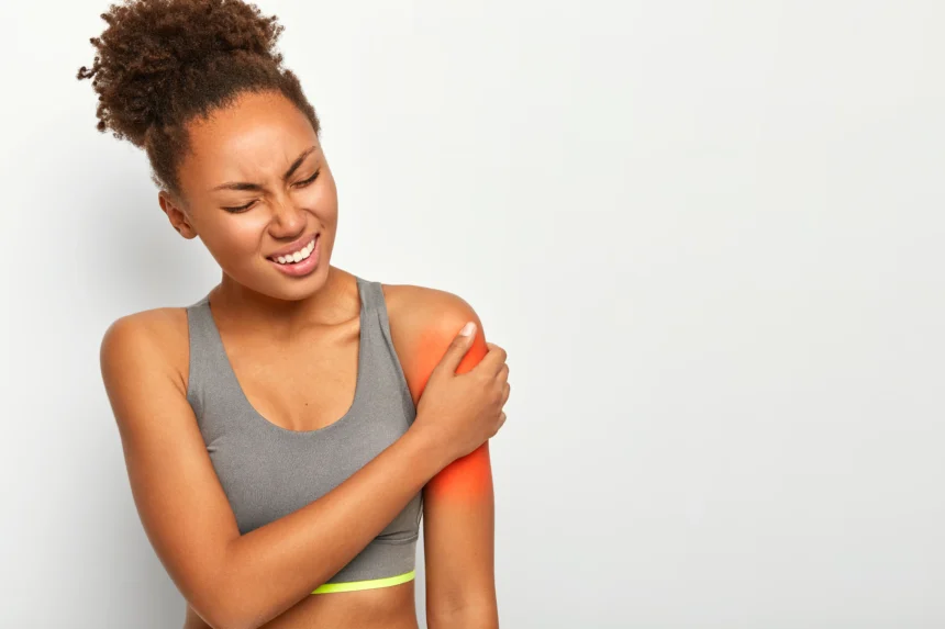 burning shoulder pain