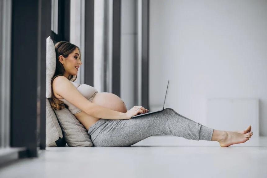 correct sitting posture during pregnancy