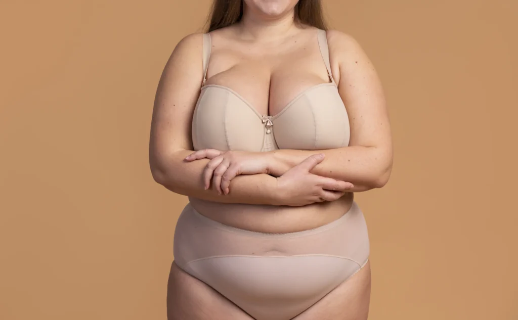 how breast weight affects posture