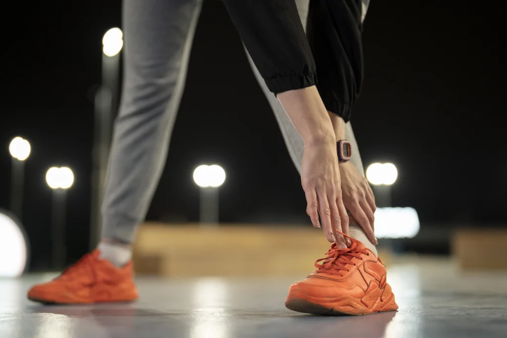 ankle pain at night