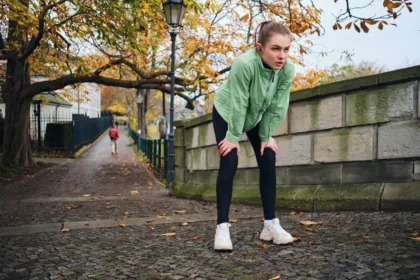Hip locking when walking