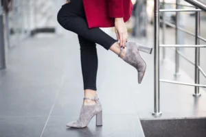 ankle pain from high heels