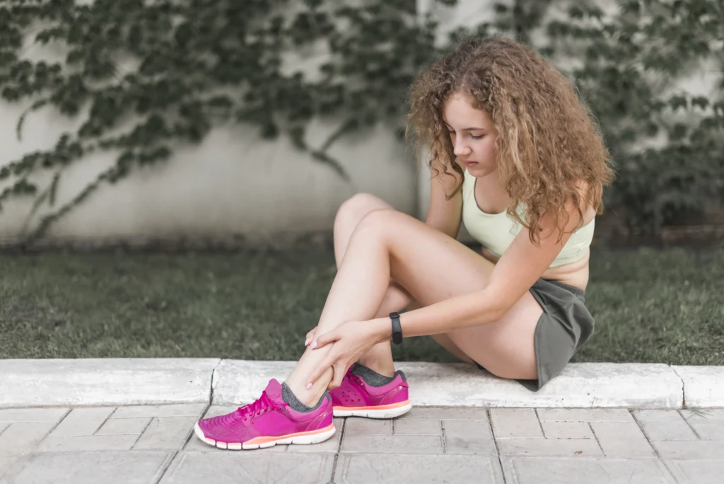 ankle pain after running